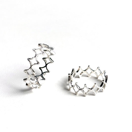 Silver925 plain ring 136