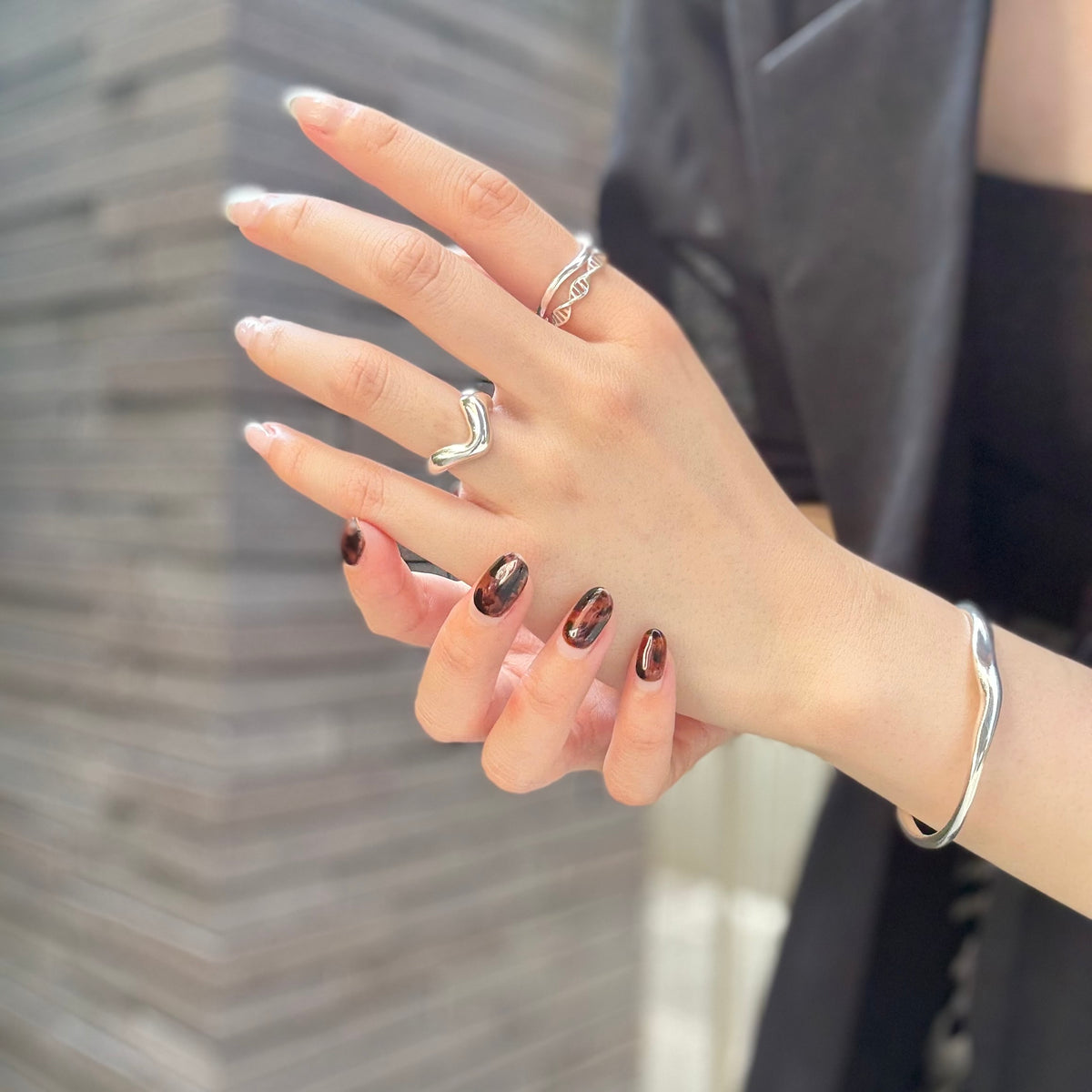 Silver925 plain ring 52