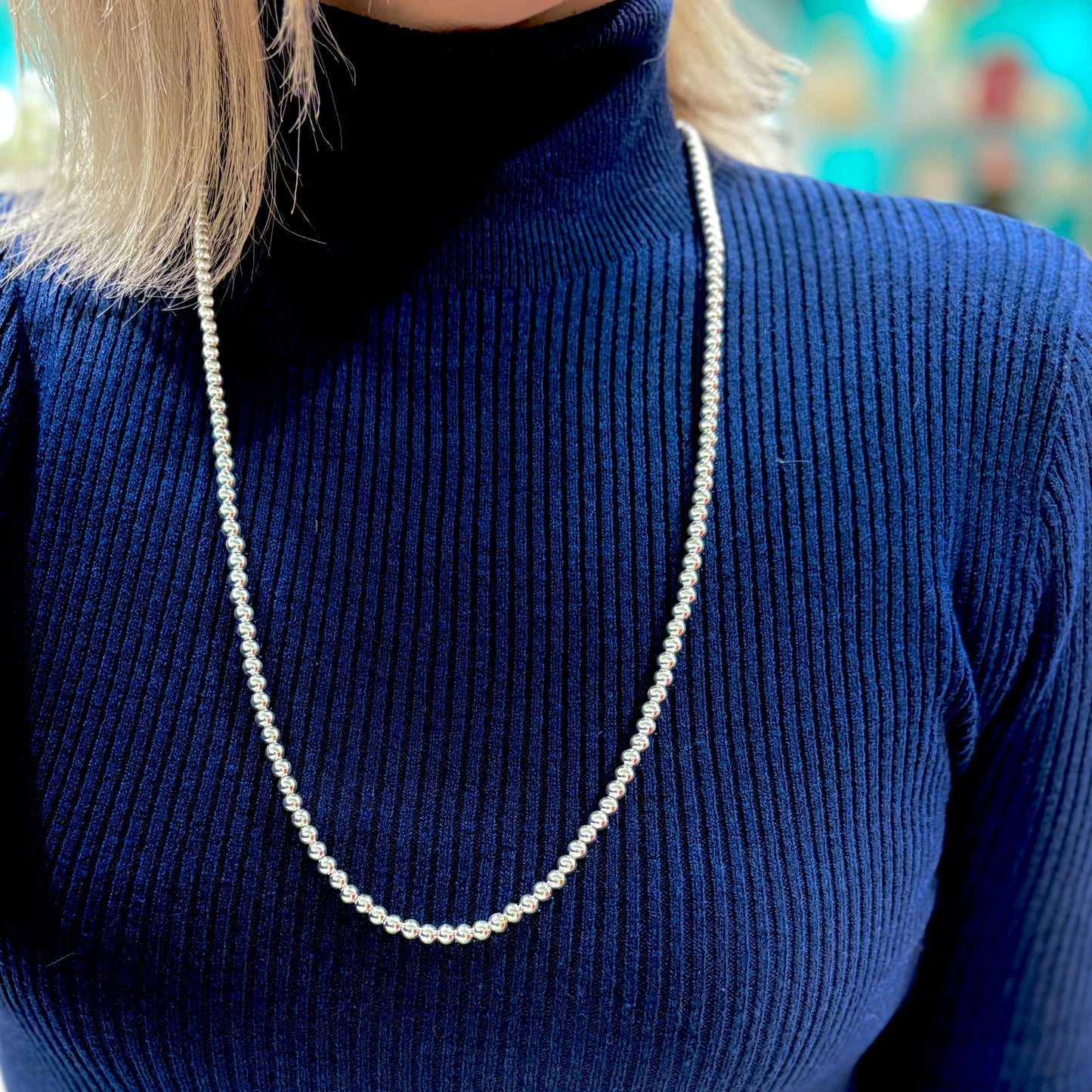 Silver925 chain necklace 58