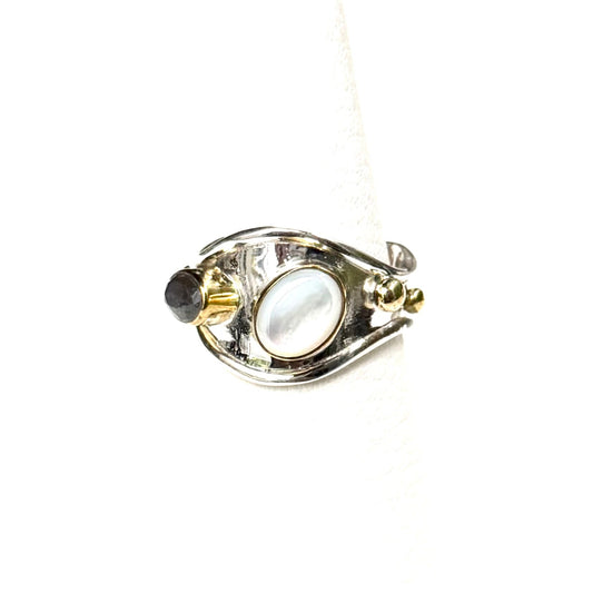 Labradorite ring 6