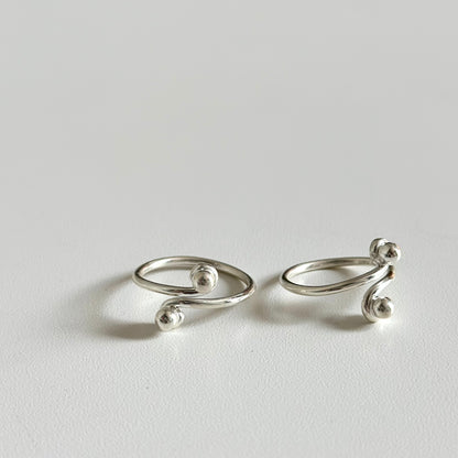 Silver925 plain ring 71