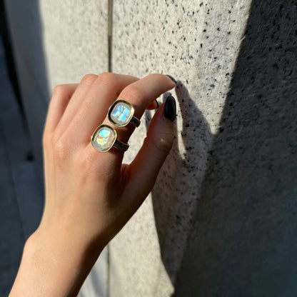 Silver925×Brass design ring 10