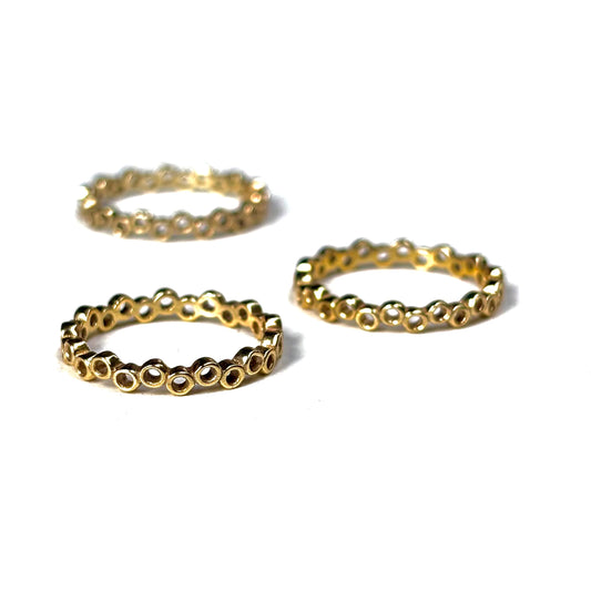 Brass plain ring 37