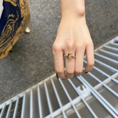Moon design ring 5