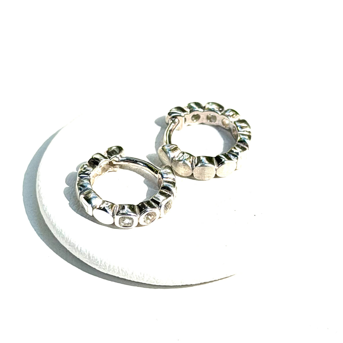 White topaz pierce