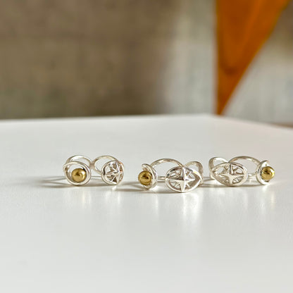 【オンライン先行】Star×Ball plain ring