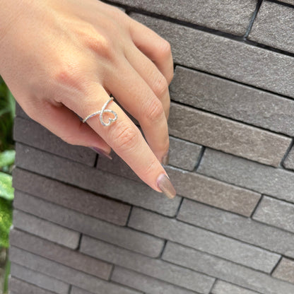 Heart plain ring 25