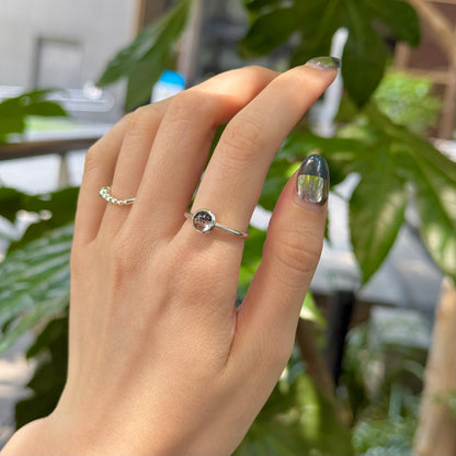 Silver925 1stone ring 7