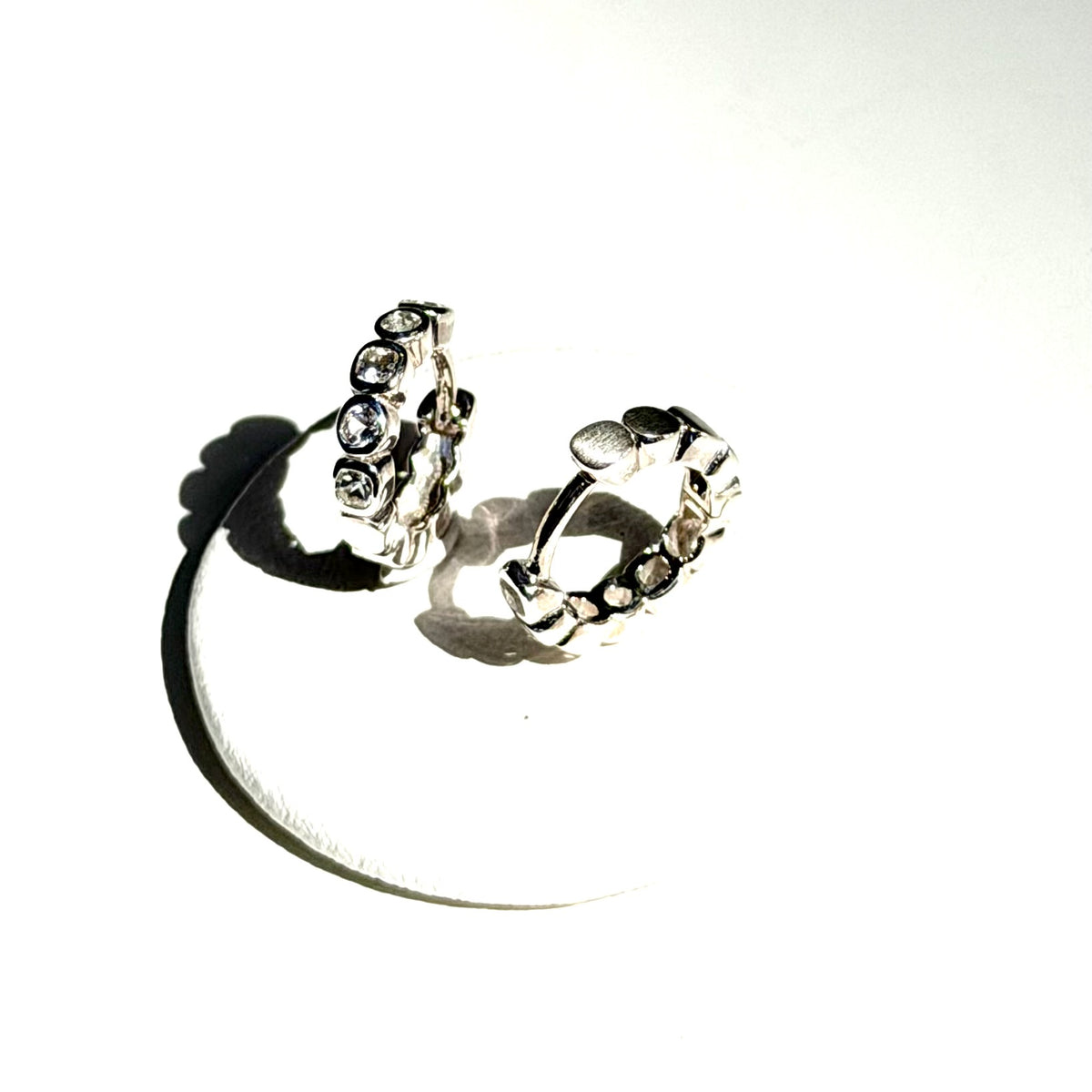 White topaz pierce