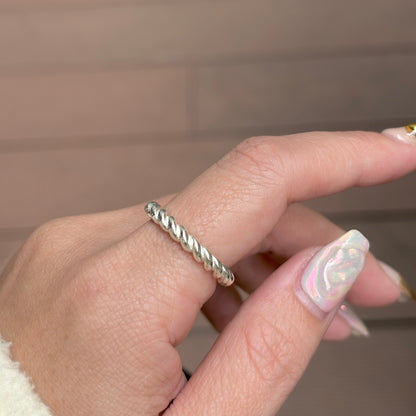 Silver925 plain ring 93