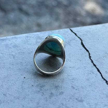 Larimar ring