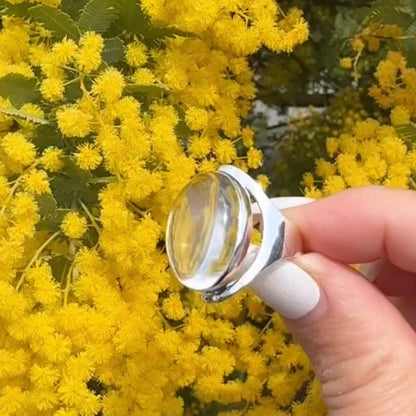 Crystal ring
