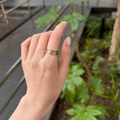 Heart rolling ring 2