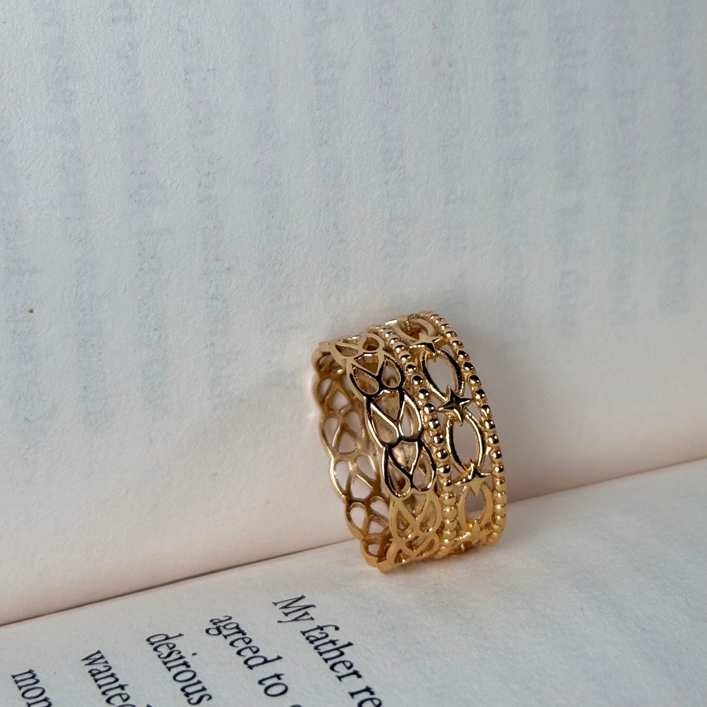 Brass plain ring 68