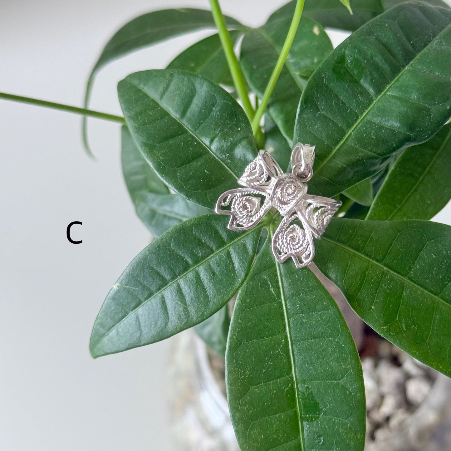 Filigree charm