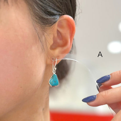 American turquoise pierce