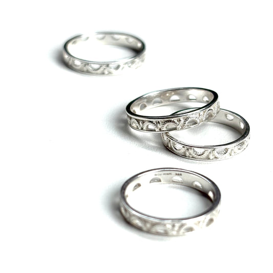Silver925 plain ring