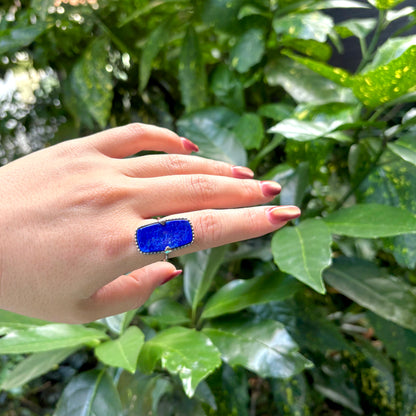 Big stone design ring 3