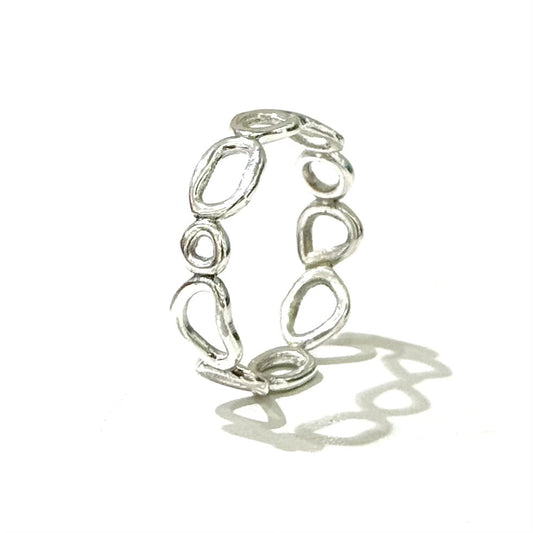 Silver925 plain ring 12