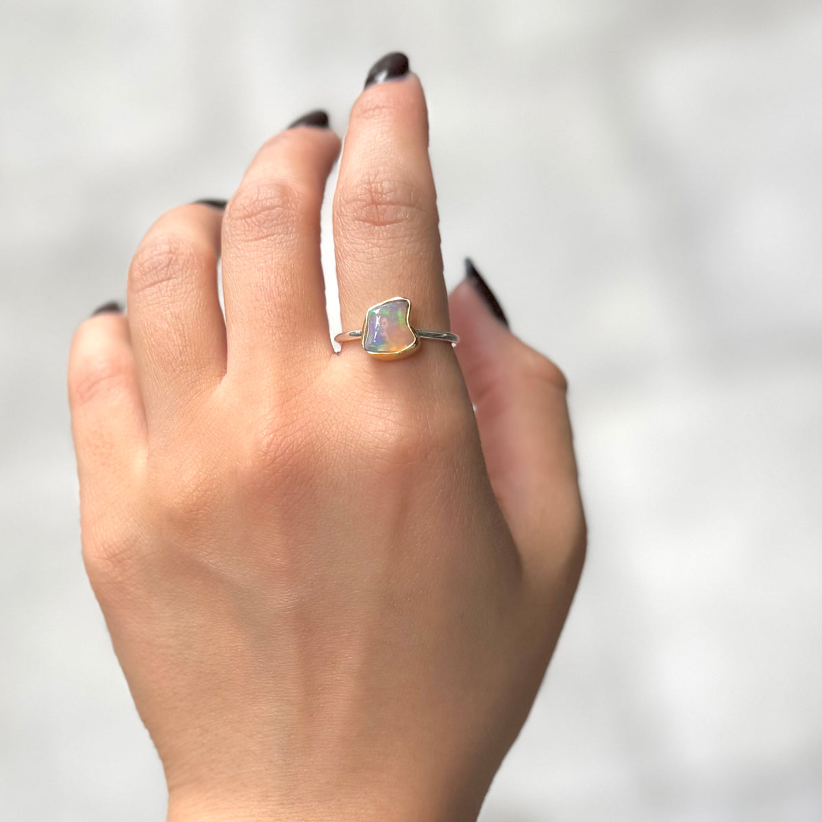 Opal ring 8