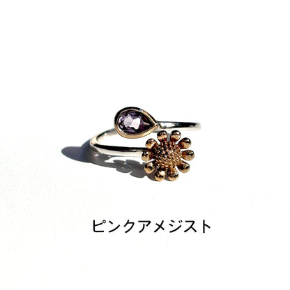 Flower design ring 21