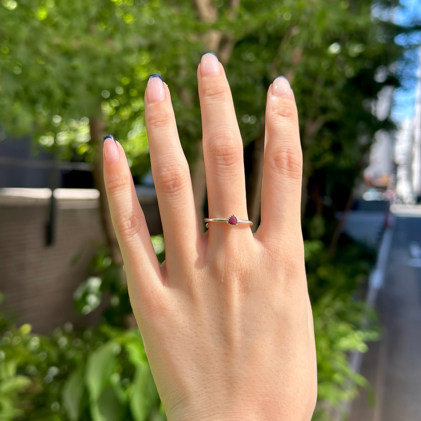 Silver925 petit ring 77