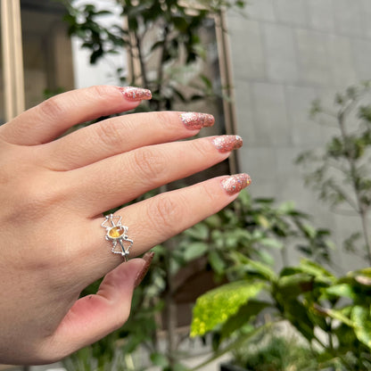 Silver925 design ring 65