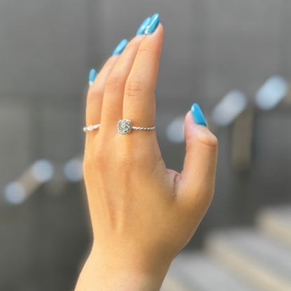 Roughcut ring