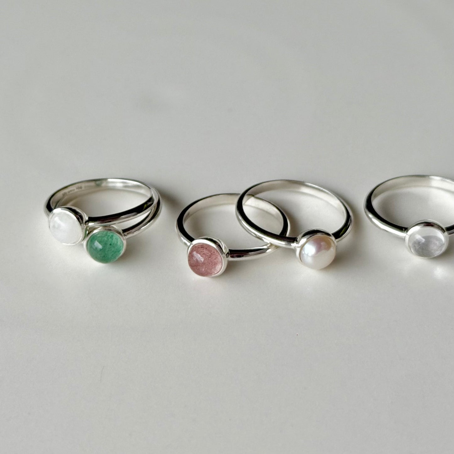 Silver925 1stone ring 6