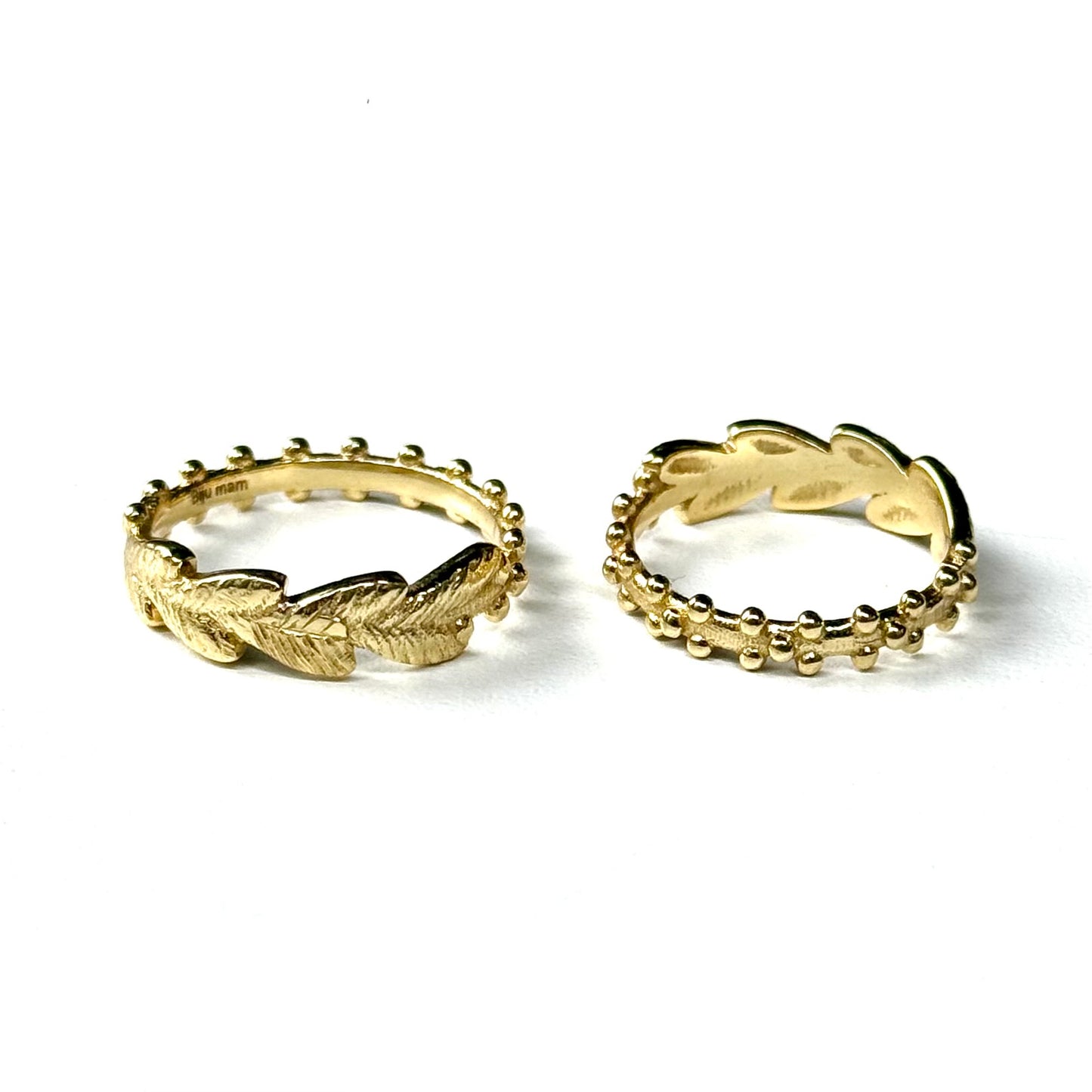 Brass plain ring 60