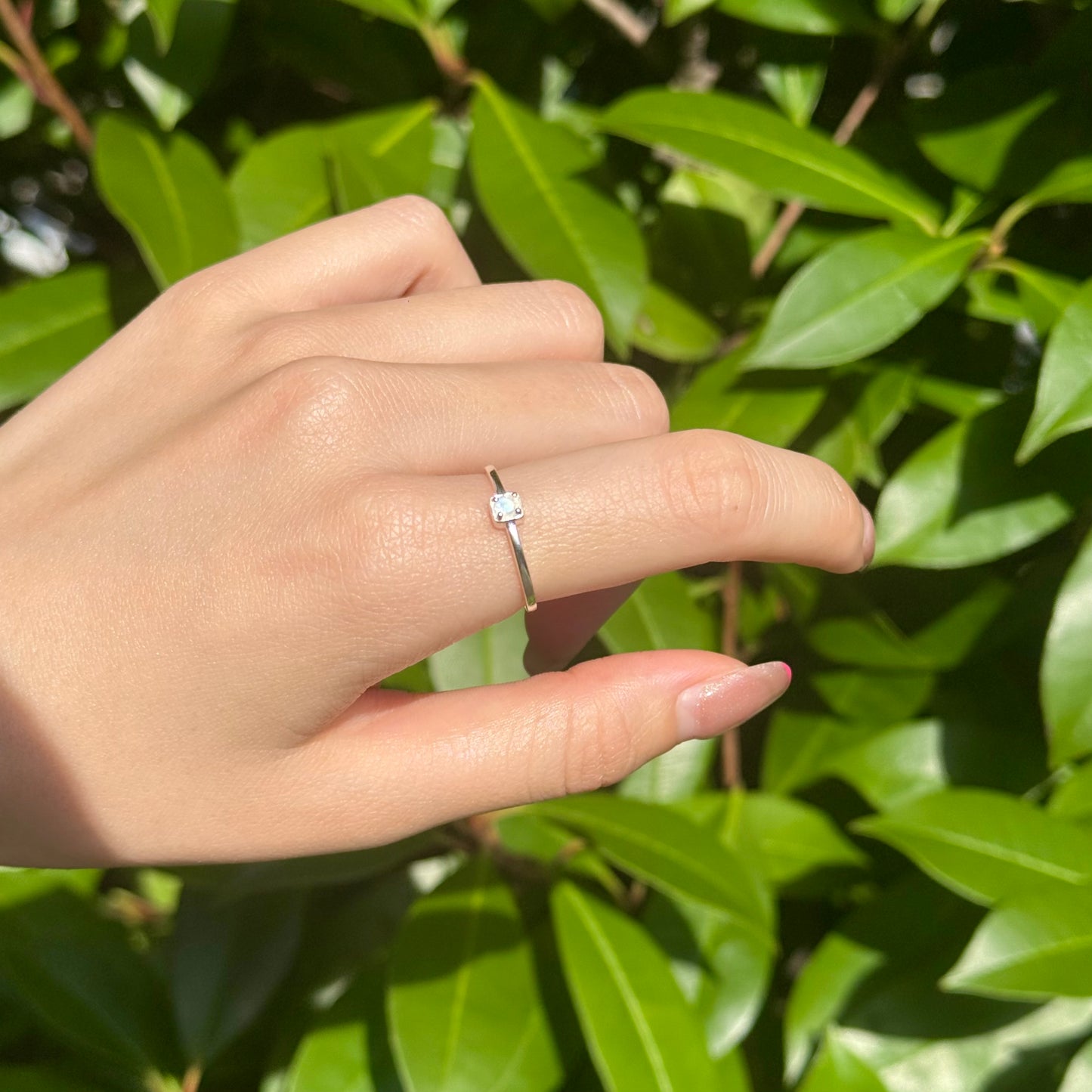 Silver925 1stone ring 9