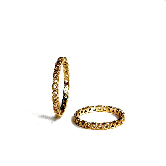 Brass plain ring 24