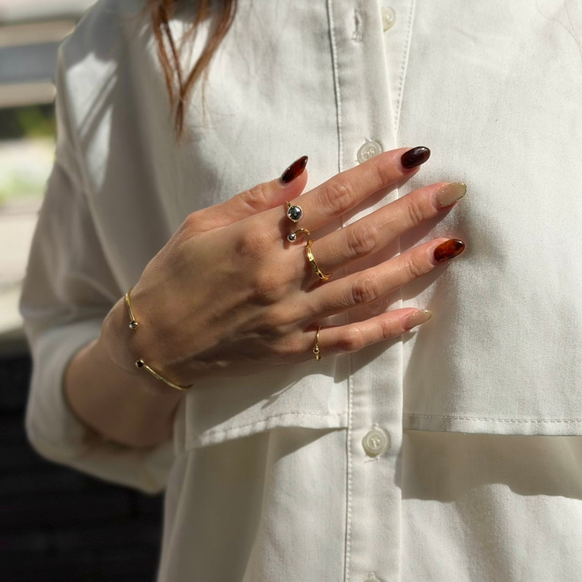 Brass plain ring 26