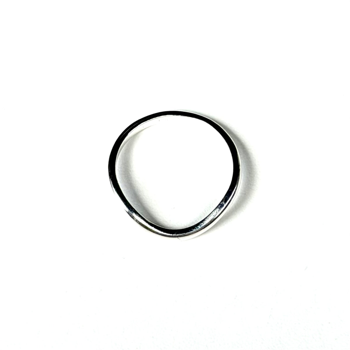 Silver925 plain ring 44