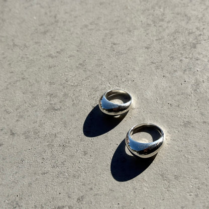 Silver925 plain ring 116