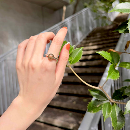 Silver925 1stone ring 1