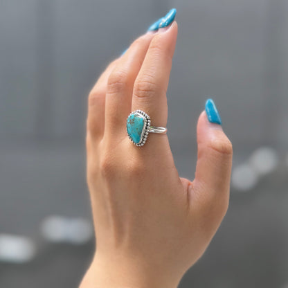 American turquoise ring