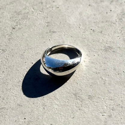 Silver925 plain ring 116