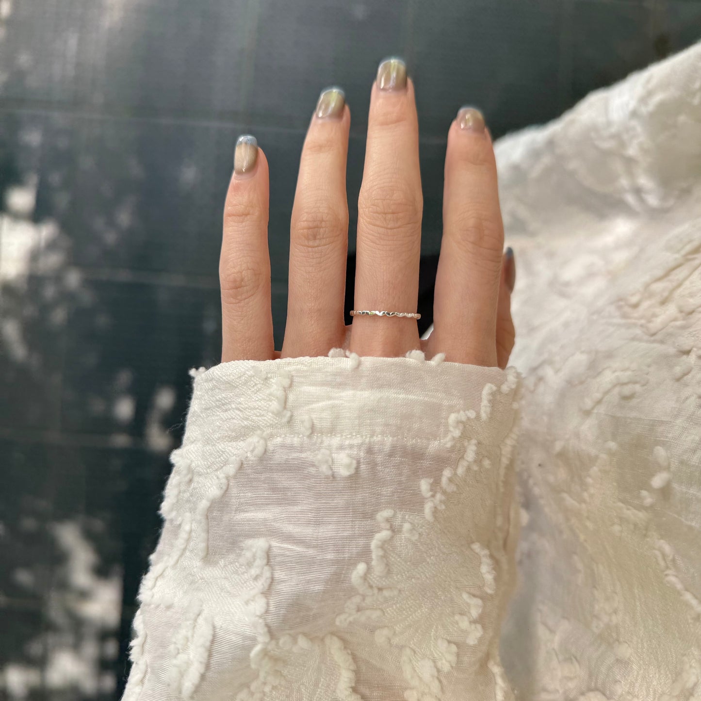 Heart plain ring 67