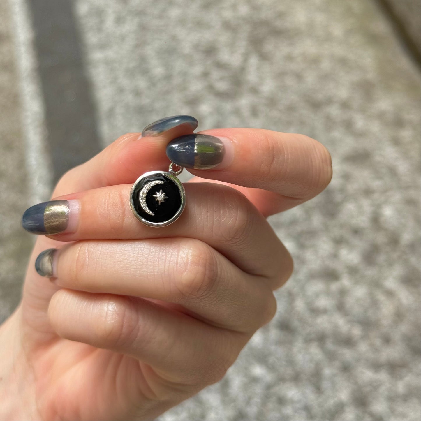 《6/14販売終了》渋谷＆オンライン先行　Biju mam poco】Moon & star design  charm