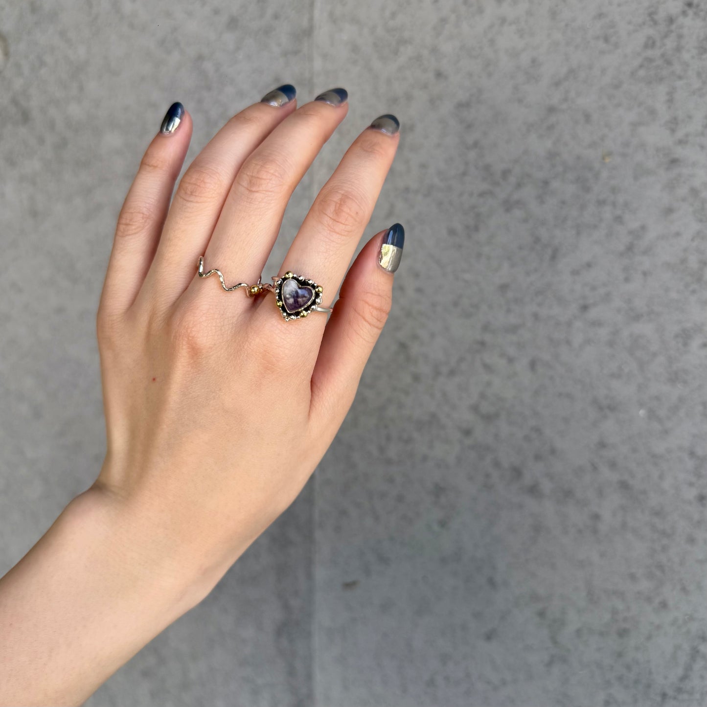 Heart ring 2