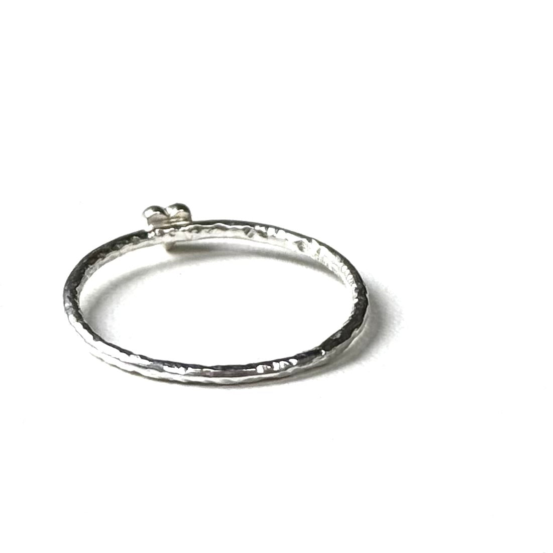 Heart plain ring 80
