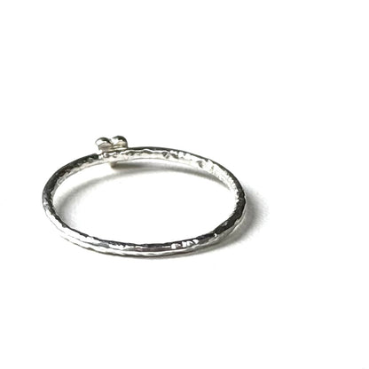 Heart plain ring 80
