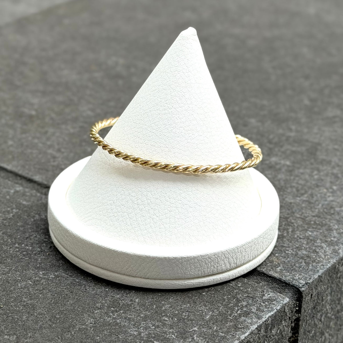 Brass plain bangle