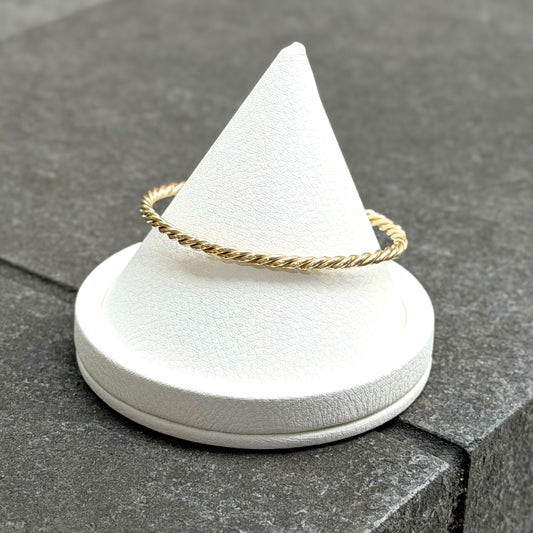Brass plain bangle