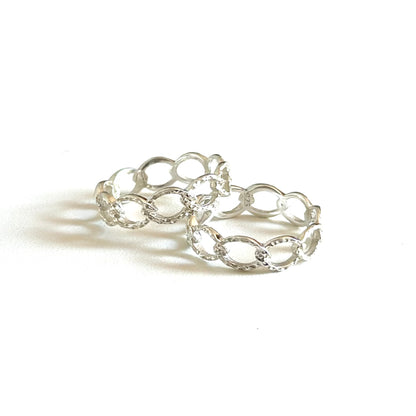 Silver925 plain ring 72
