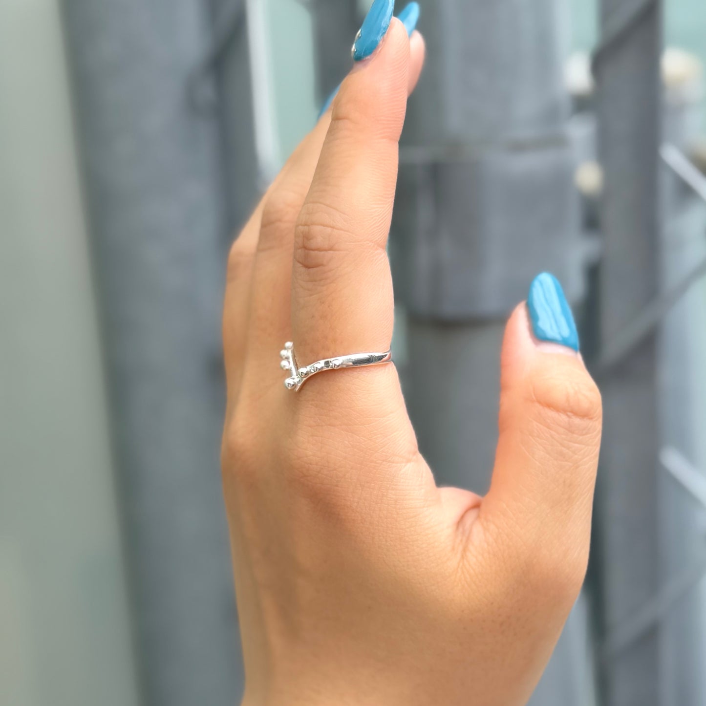 Silver925 plain ring 27