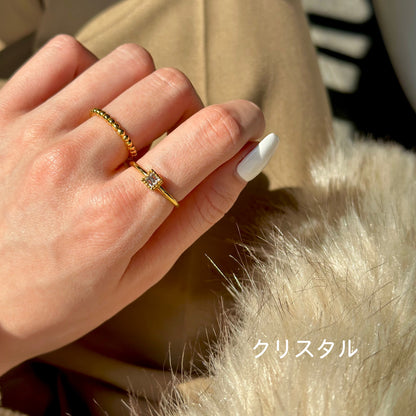 Brass petit ring 11