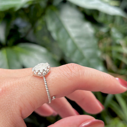 Roughcut ring 5