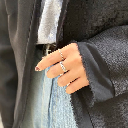 Heart plain ring 84